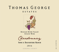 2016 Chardonnay Sons & Daughters Ranch Estate Single Vineyard