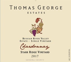 2017 Chardonnay Starr Ridge Estate Single Vineyard