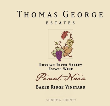 2016 Pinot Noir Baker Ridge Estate Single Vineyard SVB