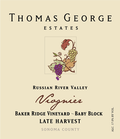 NV Late Harvest Viognier Baker Ridge Estate Single Vineyard Baby Block