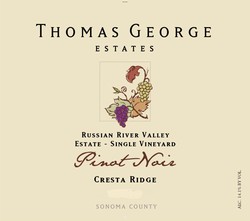 2016 Pinot Noir Cresta Ridge Estate Single Vineyard