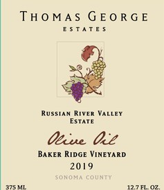 2019 Olive Oil Baker Ridge Estate RRV