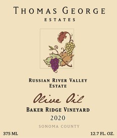 2020 Olive Oil Baker Ridge Estate RRV
