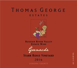 2016 Grenache Starr Ridge Estate Single Vineyard